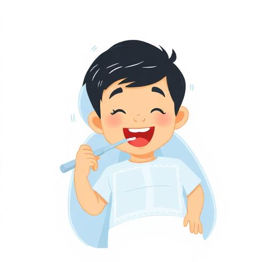 4. El dentista limpia mis dientes